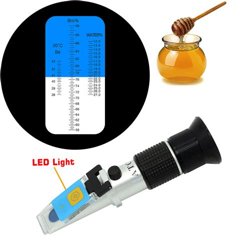 honey refractometer accuracy|honey refractometer with brix.